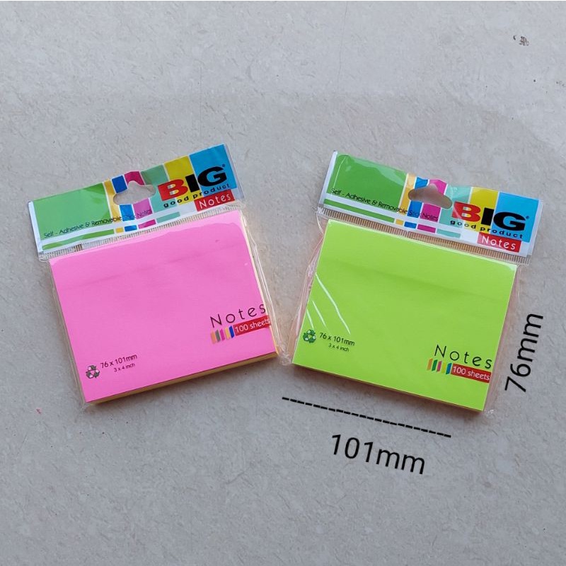 Post it Memo Stiky Note 76x101mm Tumpuk-1