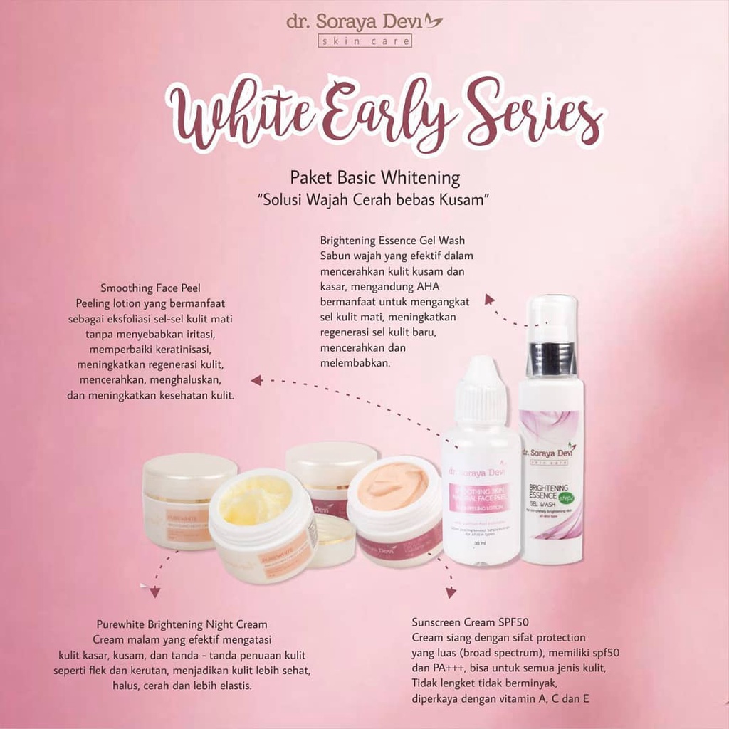 White Early Series - dr. Soraya Devi Skincare (SDS) Violetta