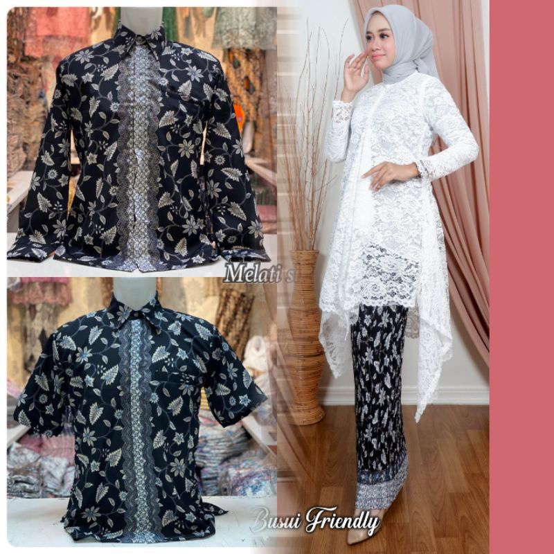 ADL (COUPLE TUNIK ARUMI BROKAT)GROSIR KEBAYA TANAH ABANG