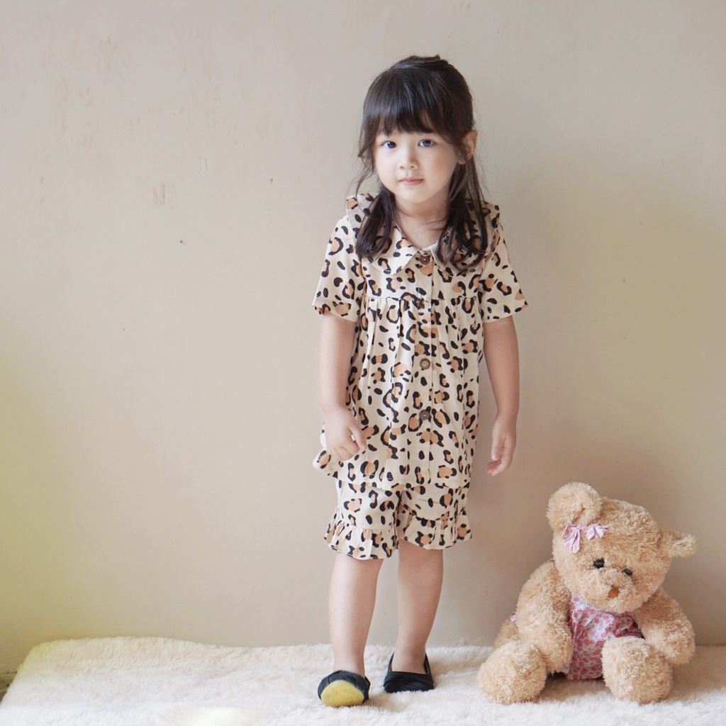 BAJU ANAK ONE SET BAJU MAIN ANAK BAJU TIDUR ANAK DASTER ANAK ONE SET JASMINE