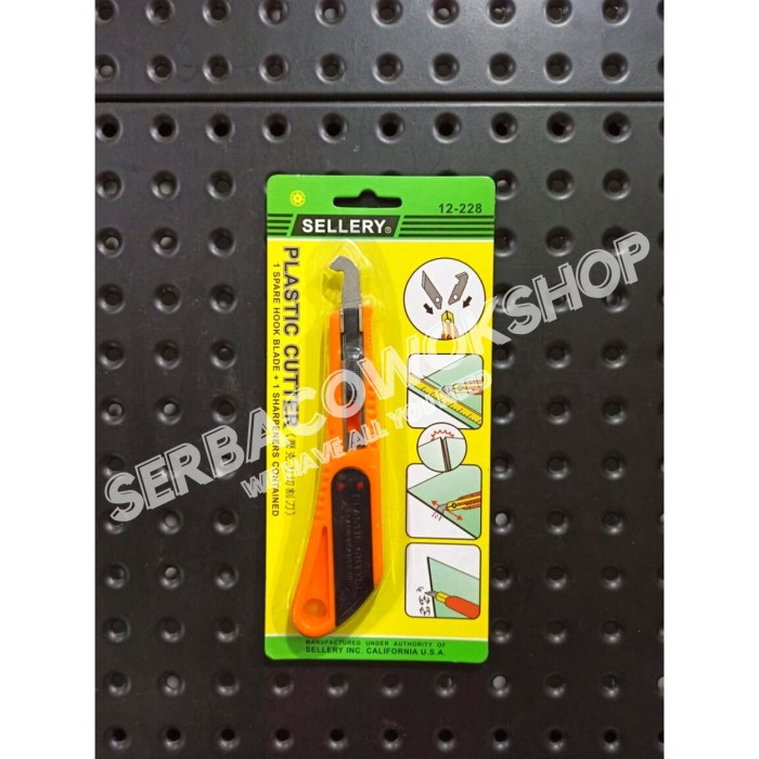 

Cantik Sellery Plastic Cutter Kater Acrylic 12-228 Pisau Cutter Termurah Bergaransi