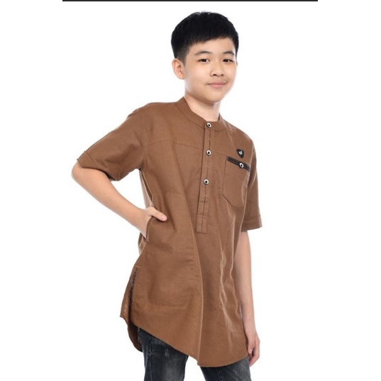Baju Koko Anak Usia Tanggung 14-18 Tahun Premium/Koko Kurta Anak Terbaru Best Premium