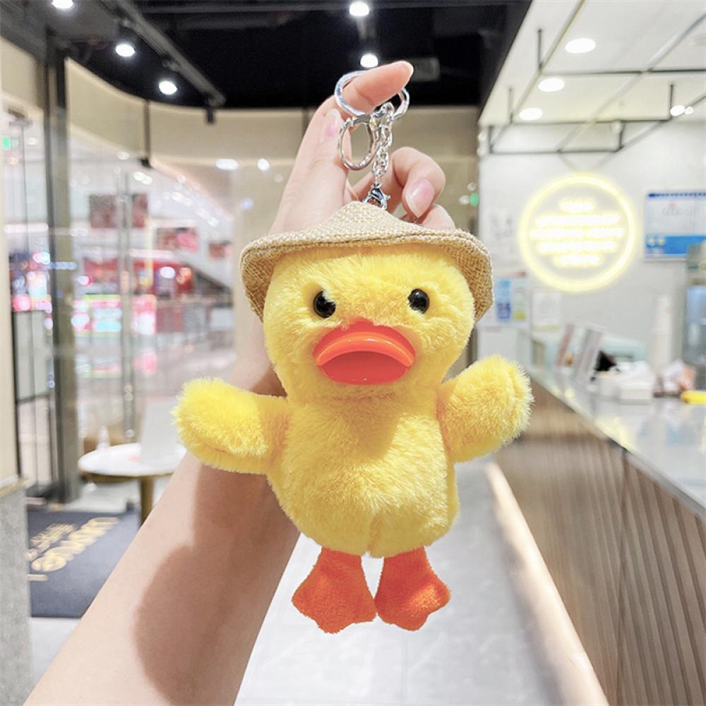 Timekey Mainan Boneka Plush Bentuk Angry Chicken 12cm Untuk Gantungan Kuncitashadiah Natalulang Tahun F2S7