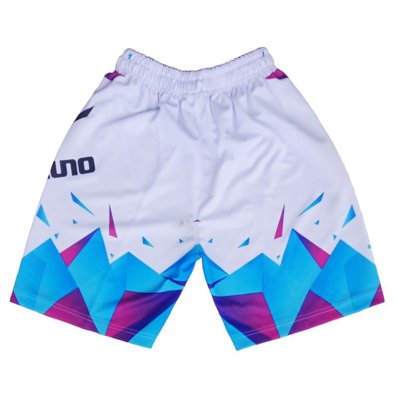 Celana kolor Voli Voly Volley Fullprint / Celana Pendek putih-1