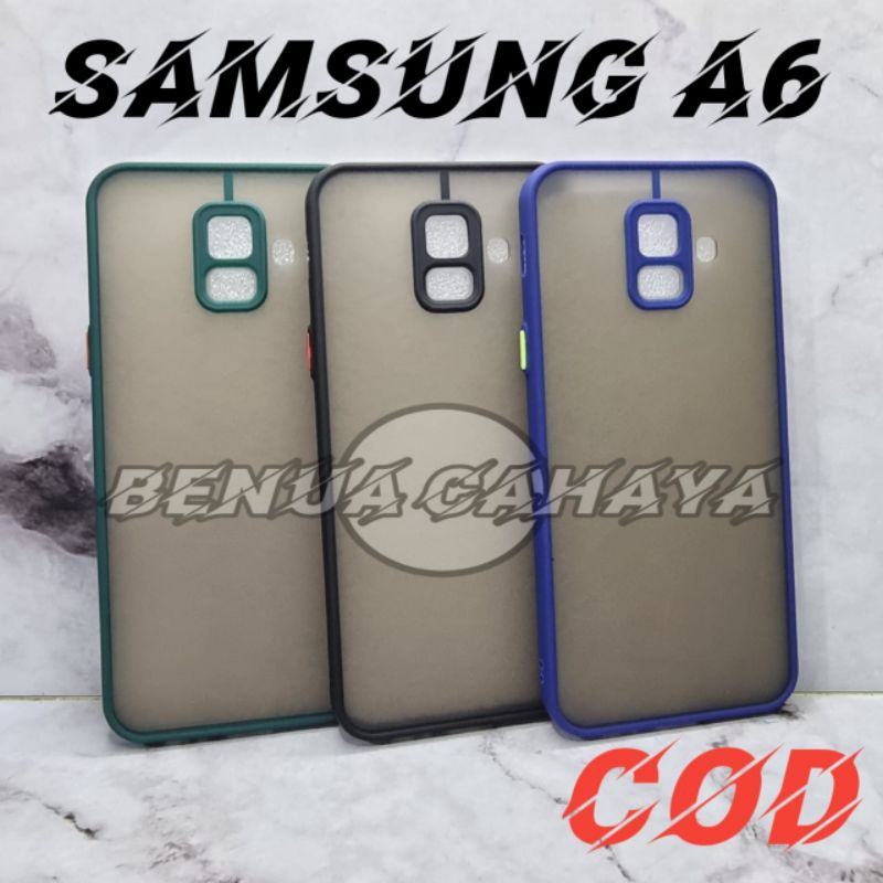 CASE SAMSUNG A6 2018 CASE DOVE CASE MATTE FULL COLOUR-SAMSUNG A6 2018