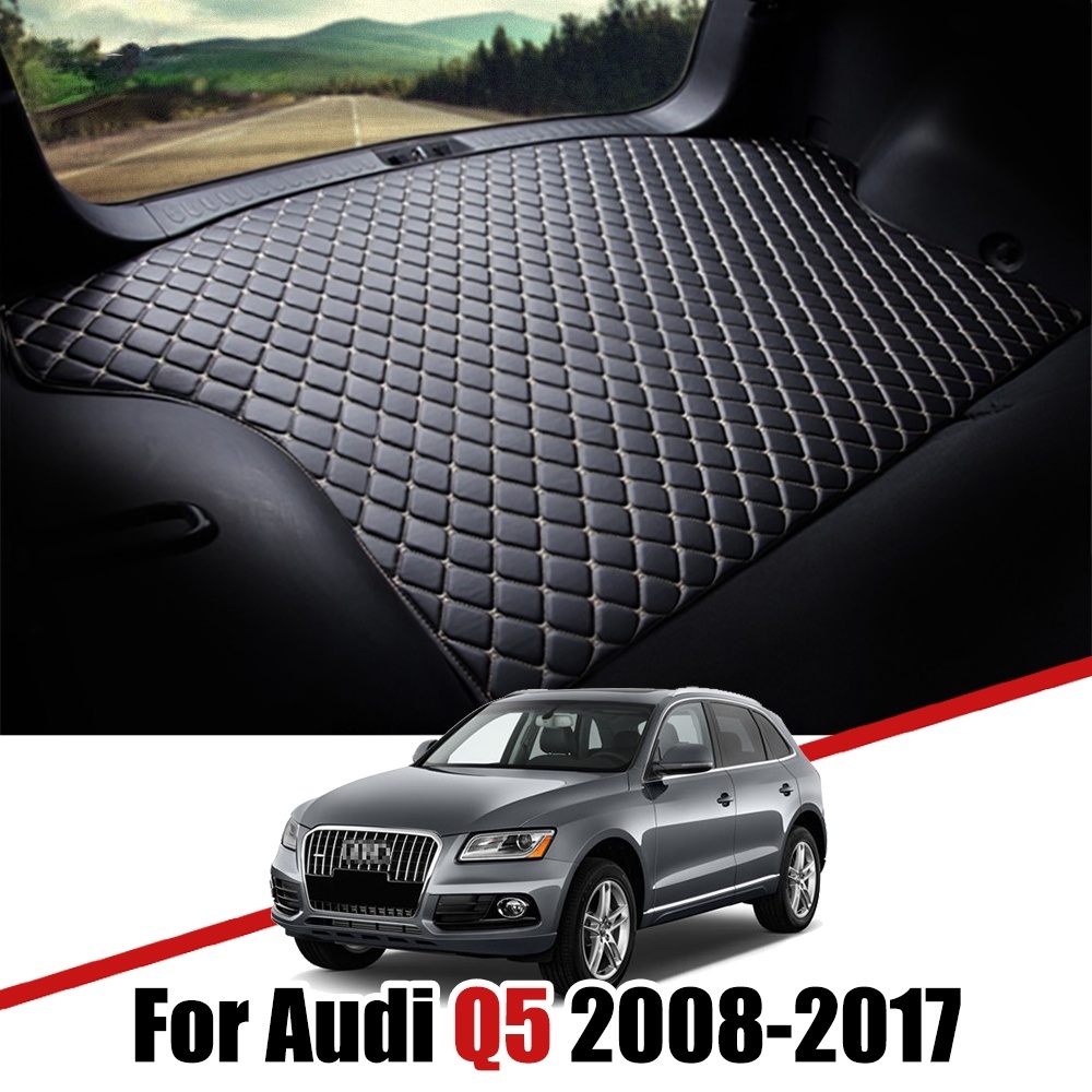 Matras Bagasi Mobil Bahan Kulit Untuk Audi Q5 8R 2009 2010 2011 2012 2013 2014 2015 2016