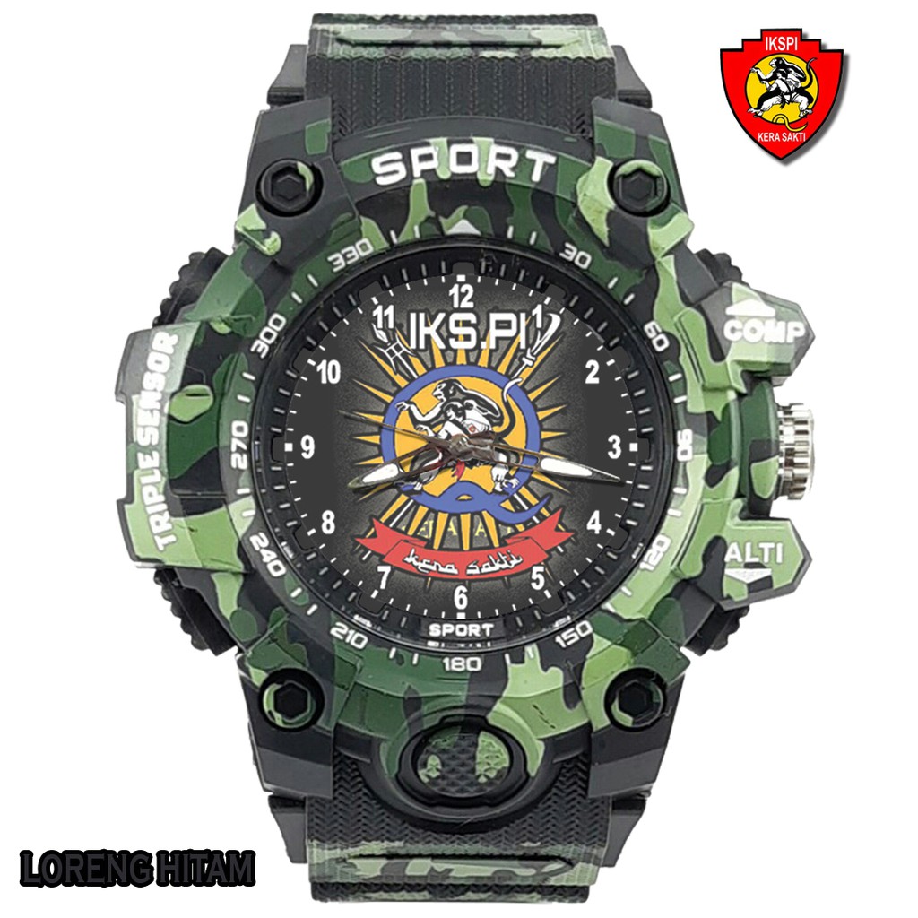 (Exclusive) PERGURUAN IKSPI / KERA SAKTI Loreng Army - Motif 15