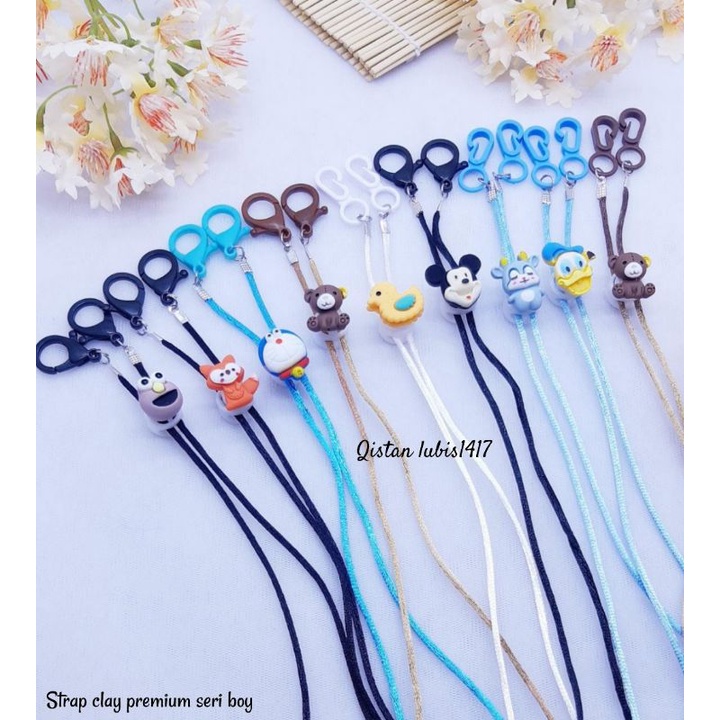 Strap Clay premium seri boy beli 10 free 2