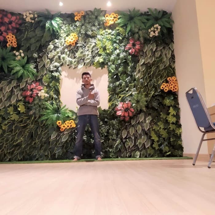 Vertical Garden Sintetis - Jasa Pembuatan Vertical Garden Sintetis