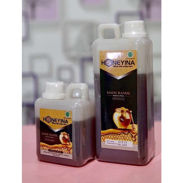 

Honeyina Madu Asli Bunga Randu 1kg