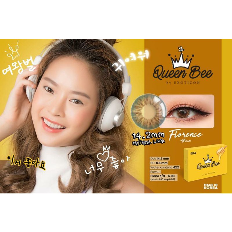 Softlens Queen Bee by Exoticon (normal,minus)