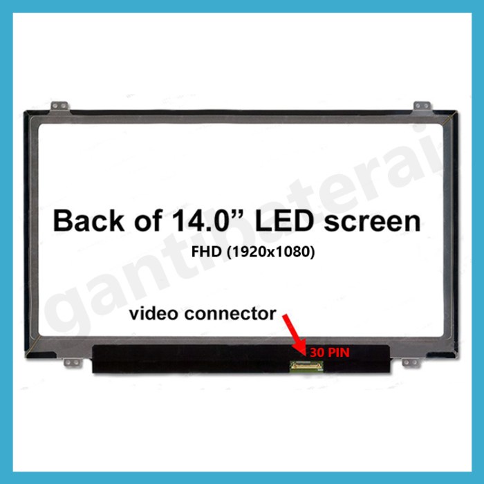 LCD LED Lenovo ThinkPad T460 T470 E470 L470 14.0 inch FHD FUll HD