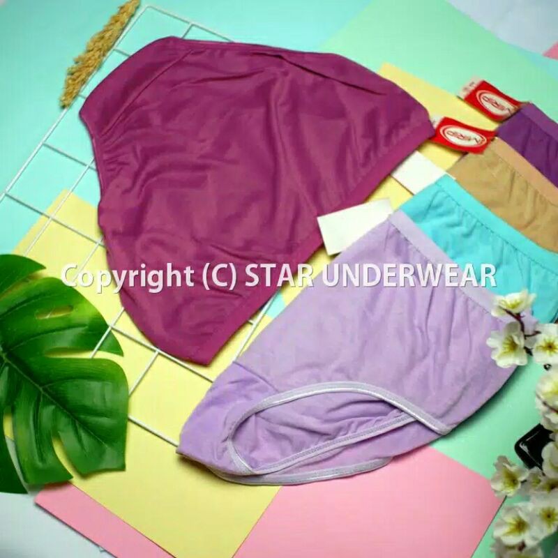 6 PCS CELANA DALAM WANITA CD WANITA SEXY CAWET MURAH MIRIP