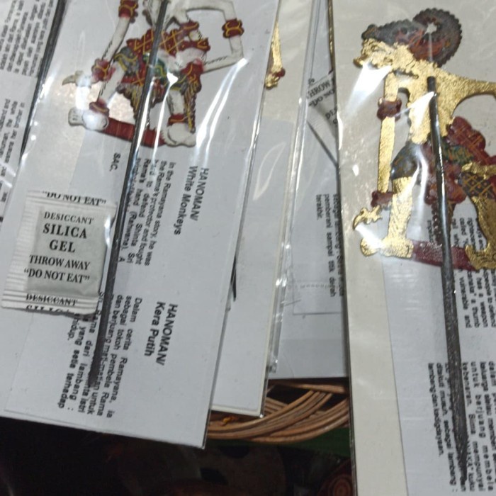 

Sale Pembatas Buku Wayang Kulis Karakter Halus Bergaransi