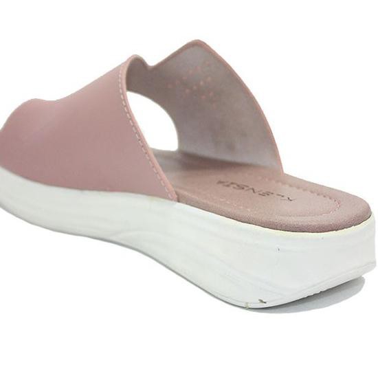 Klensia Sendal Wanita Jepit Women Sandal Pink  - Salem 0D5