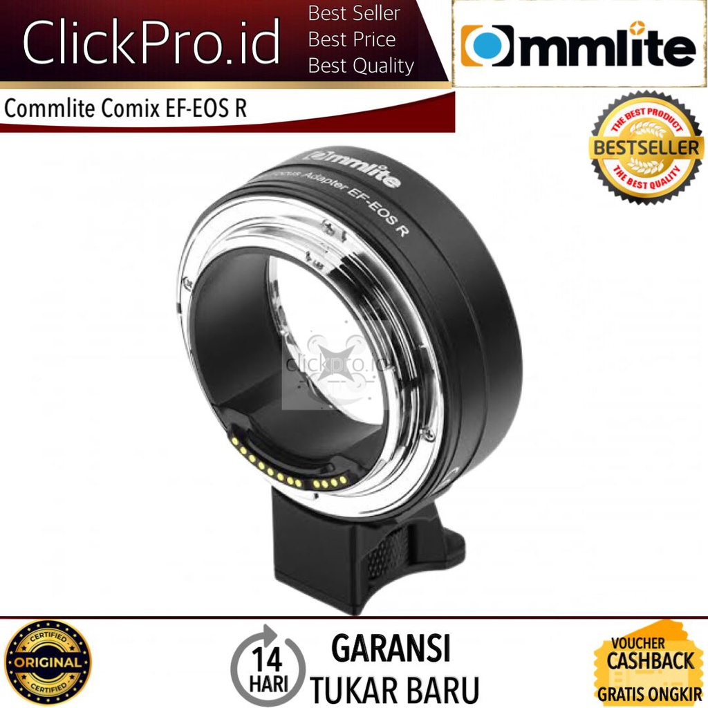 Commlite Comix CM-EF-EOS-R for Canon Full Frame - Adapter EOS R