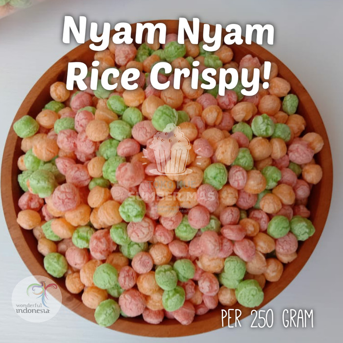 Nyam nyam Rice Crispy Kiloan Murah 500 Gram I NYAMNYAM / RICE  CRISPY