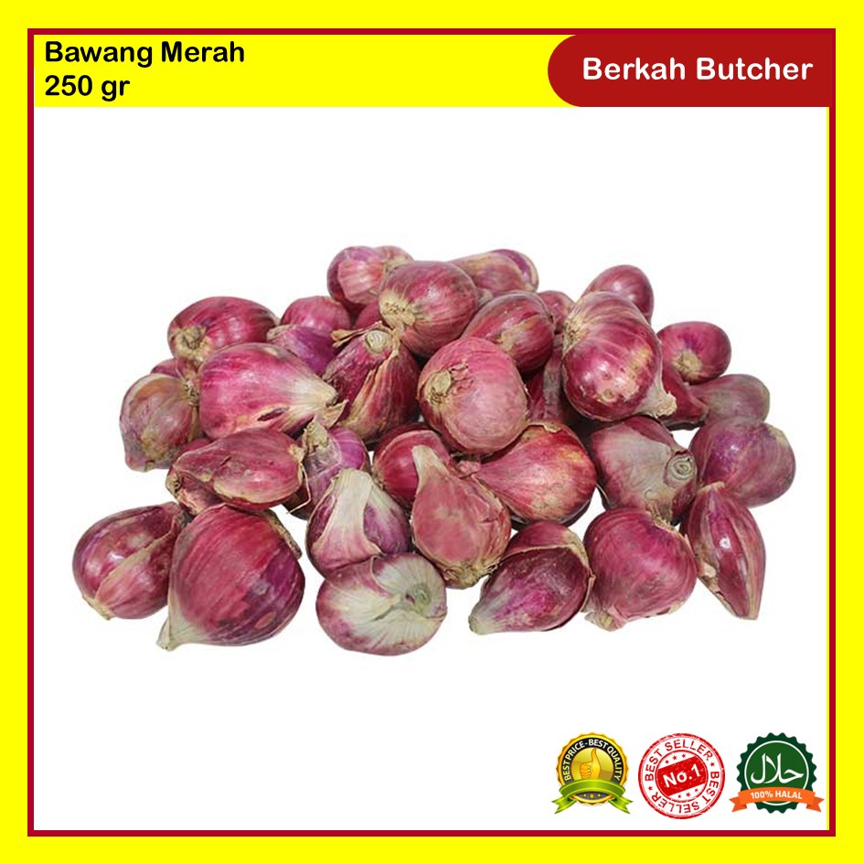 Bawang Merah Segar 250 gr Berkah Butcher