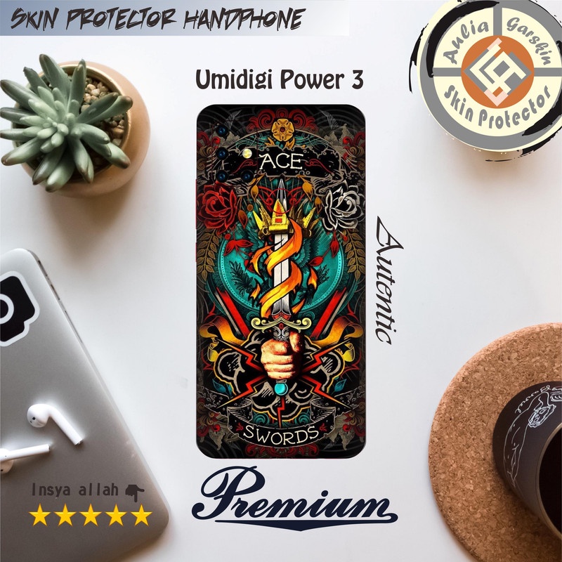 Garskin HP Umidigi Power 3 motif tarot - Free Custom Motif