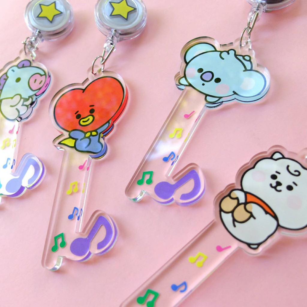 cofing bt21 baby corona zero touch tool finger extensions souvenir gift kado lucu gantungan tas tag