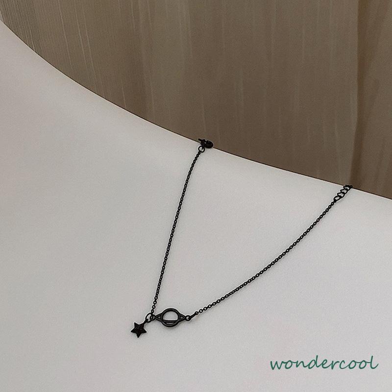 Planet Pelajar Sederhana Mewah Ringan Bintang Berujung Lima Gelang Segar Kecil Cocok untuk Semua-Won