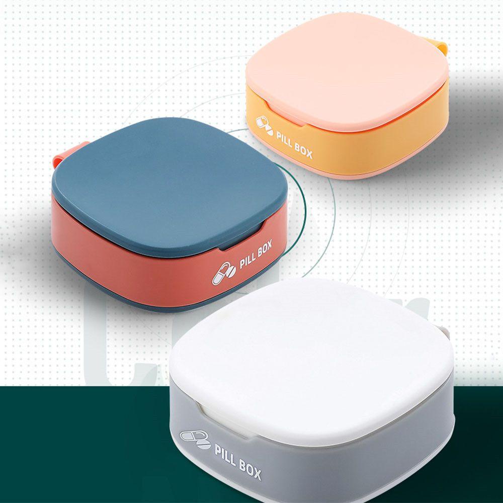 Kotak Obat Nanas Portable Pill Dispenser Organizer Pill Box
