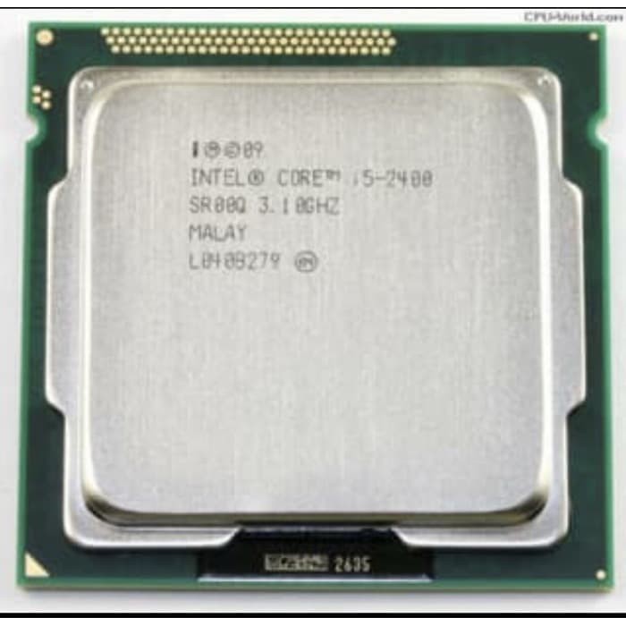 PROSESSOR INTEL CORE i5-2400 3.10GHz SOCKET 1155 + FAN