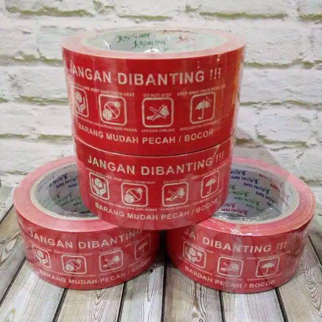 

Lakban Goal Tape Jangan Dibanting 100yarf