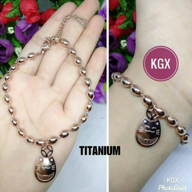 Gelang titanium cat