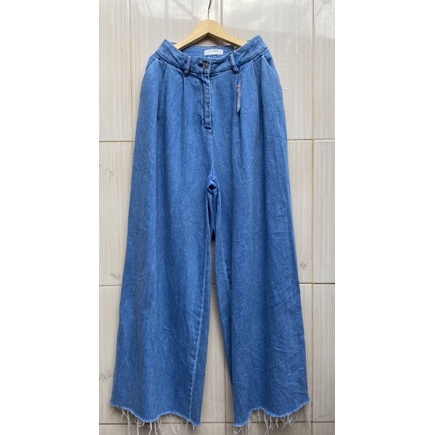 zara cullote jeans preloved