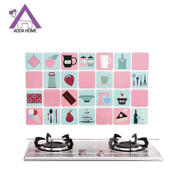 Adda Home - Wall Sticker Dinding Dapur Anti Minyak dan Dekorasi