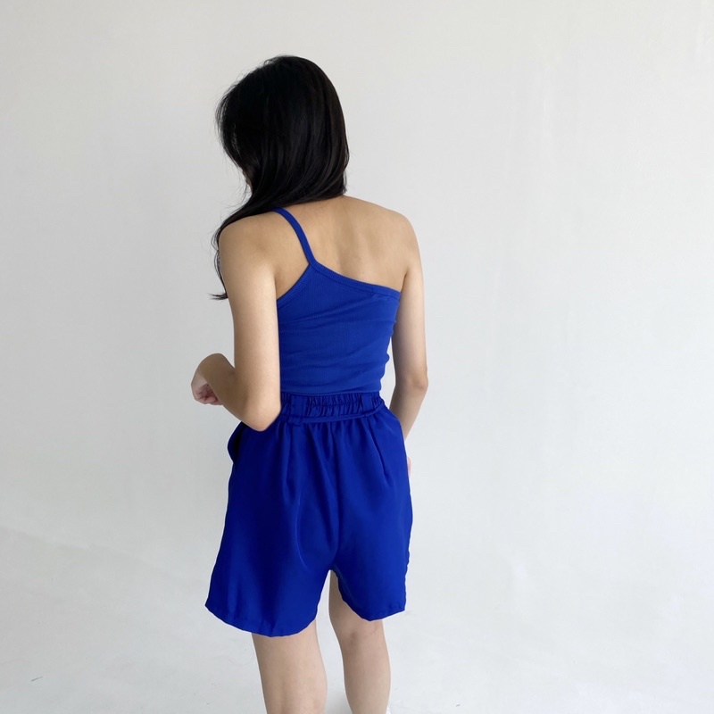 ALMA SHORTS - POSHA Celana Pendek Highwaist Basic Short Pants Korean Summer Highwaisted