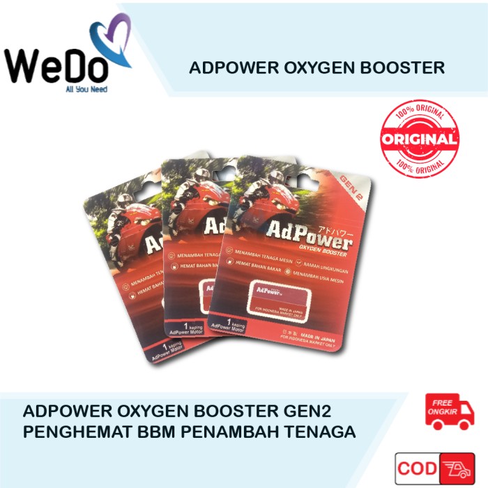 Motor ADPOWER Oxygen Booster GEN2 Oksigen AD Power Japan