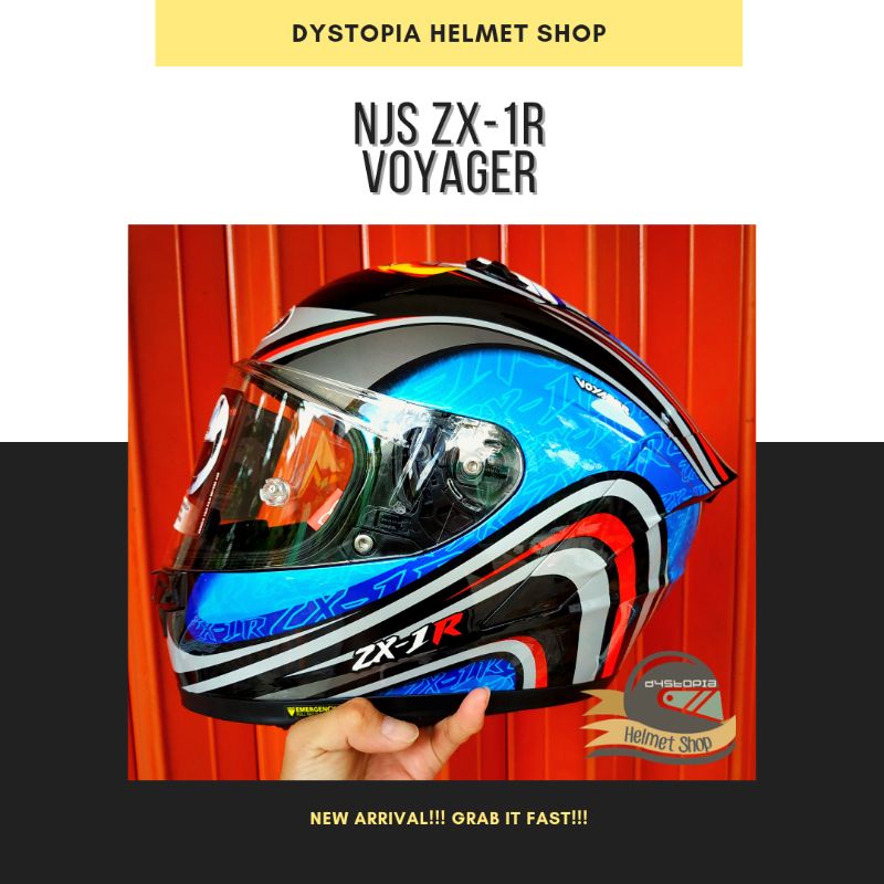 NJS ZX-1R Voyager NJS ZX1R Voyager Flat Visor NJS Official Shop