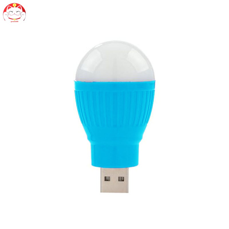 Lampu Bohlam Led Usb Mini Portable 5v 5w Hemat Energi Untuk Laptop