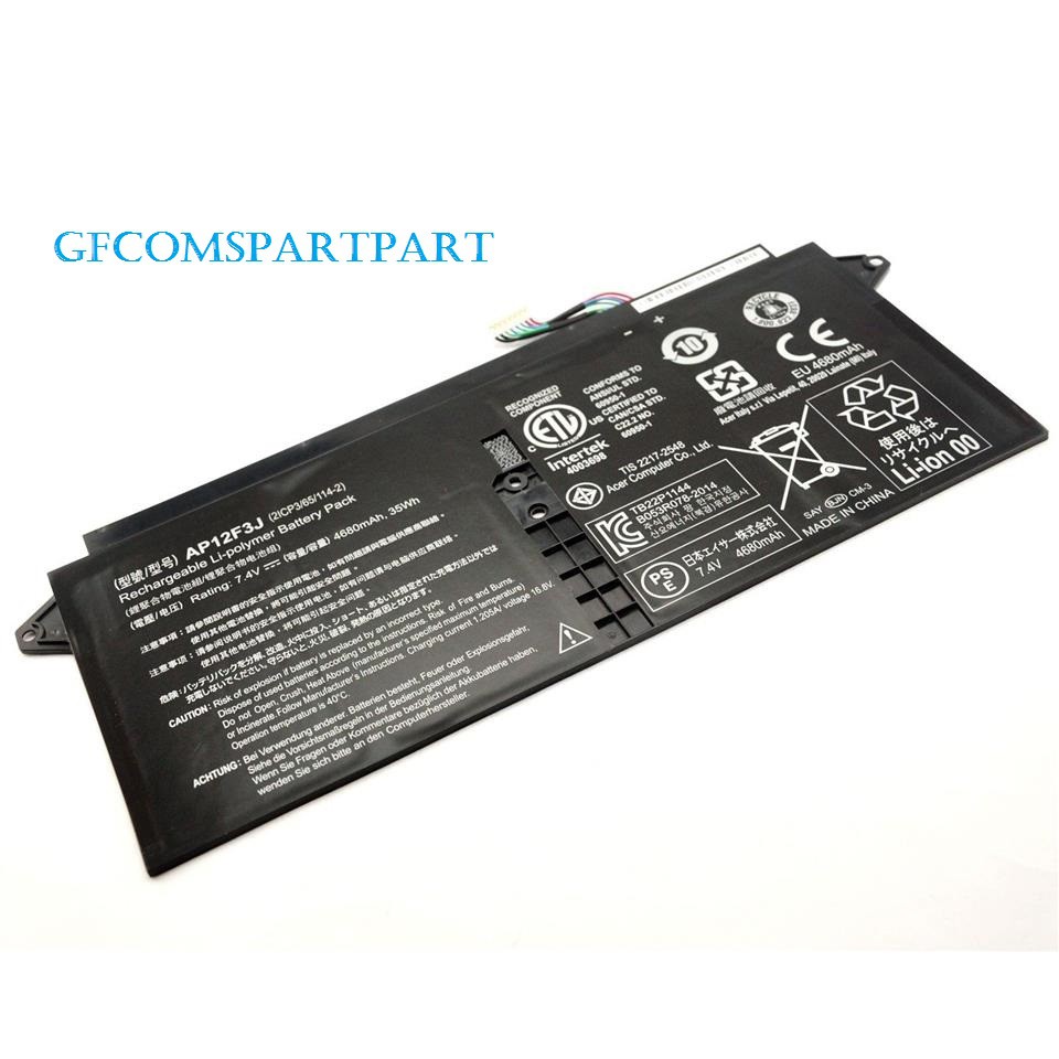 Original Baterai Acer Aspire S7, S7-391 S7-191-53314G12ass S7-391-6822 S7-391-73514G25aws Series