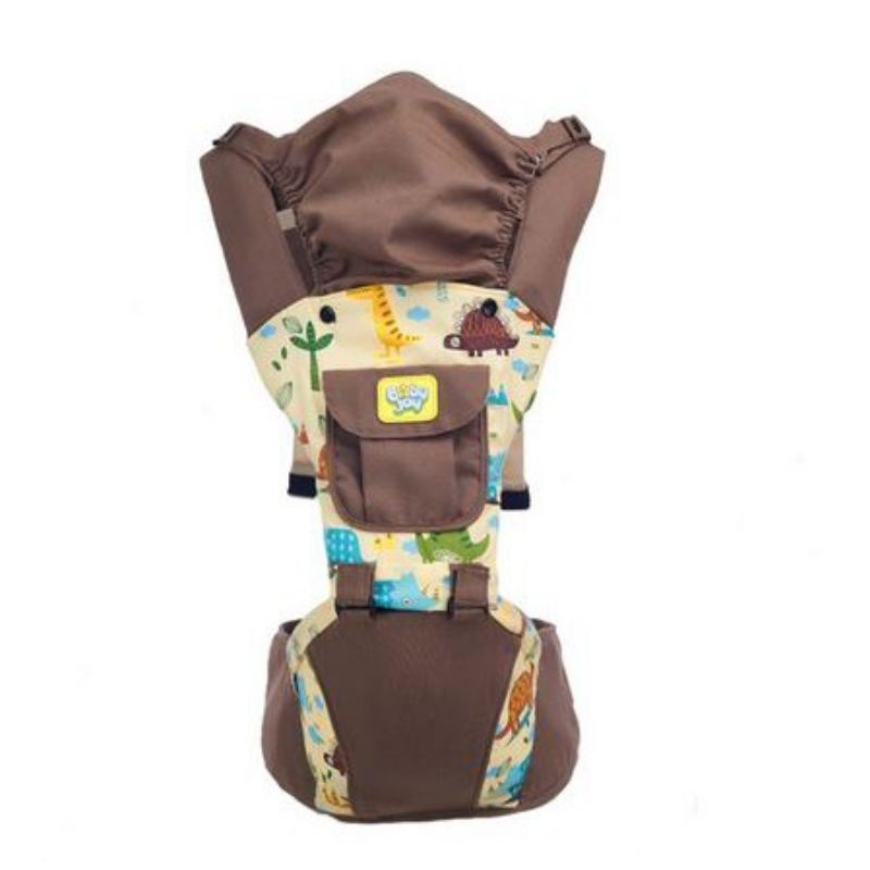 Baby Joy Gendongan Hipseat Print Zoo Dino Series dan Pinguin Series| Baby Joy Gendongan Bayi Depan Print Zoo dan Pinguin