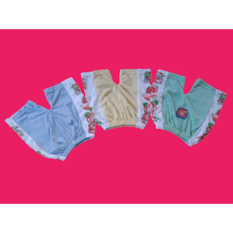 celana pendek bayi murah / celana strip murah / celana anak murah/ celana anak termurah 3 pcs