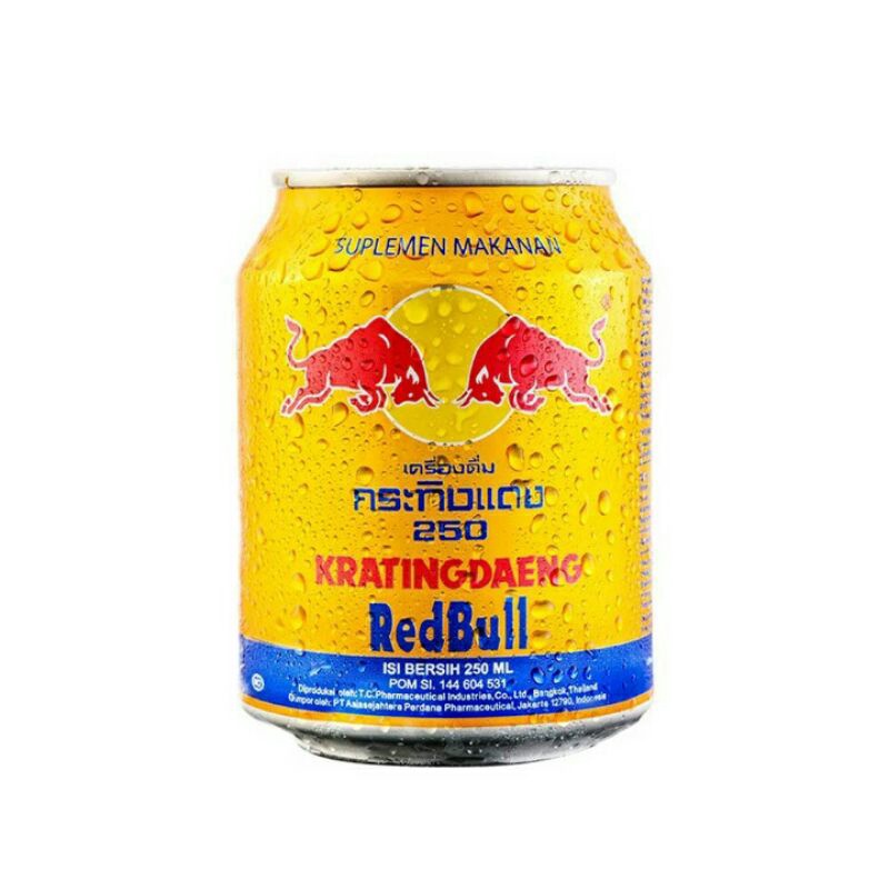 Red Bull Kratingdaeng EnergyDrink Gold 250 ml