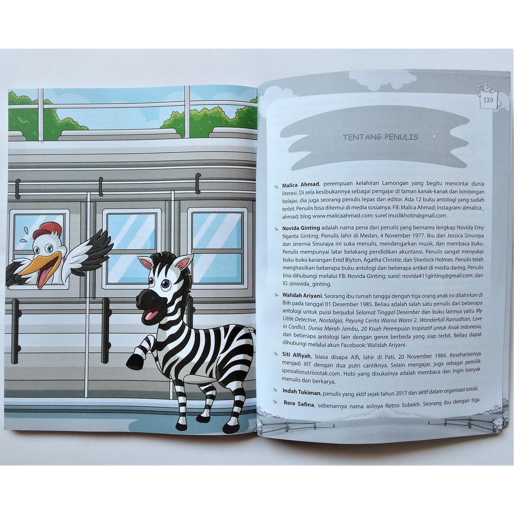 Buku Anak 30 Cerita Seru Dunia Binatang Dua Bahasa Indonesia Inggris-5