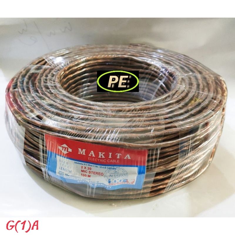 ====> KABEL MIC STEREO MAKITA { PER METER }