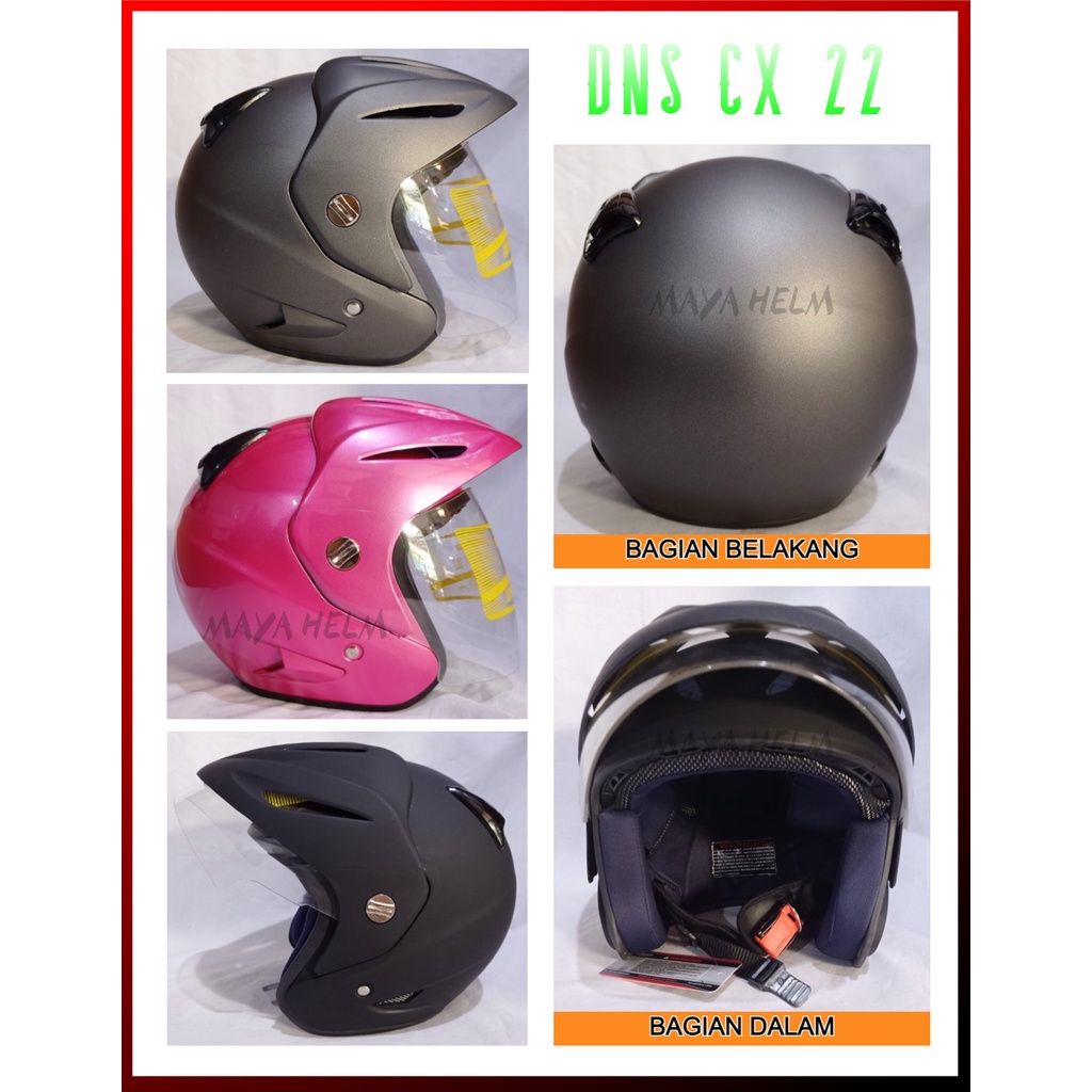 Helm DNS CX 22 Half Face Best Quality