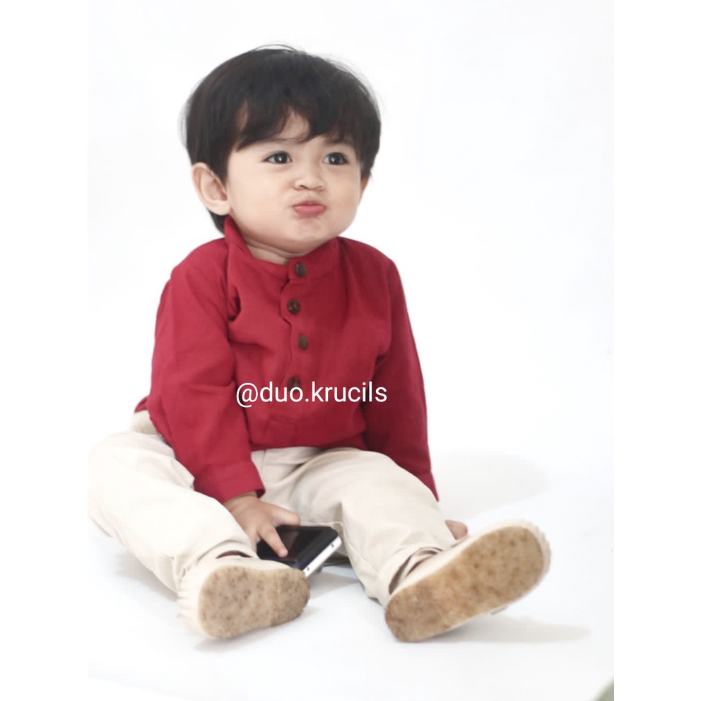 SERI WARNA (A)  Kurta AL FATIH baju muslim anak by mybee | DUO KRUCILS