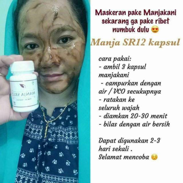Masker Wajah Manjakani Sr12 Awet Muda Mengencangkan Kulit Indonesia
