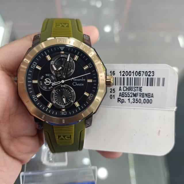 Jam tangan alexandre christie type A6552 original