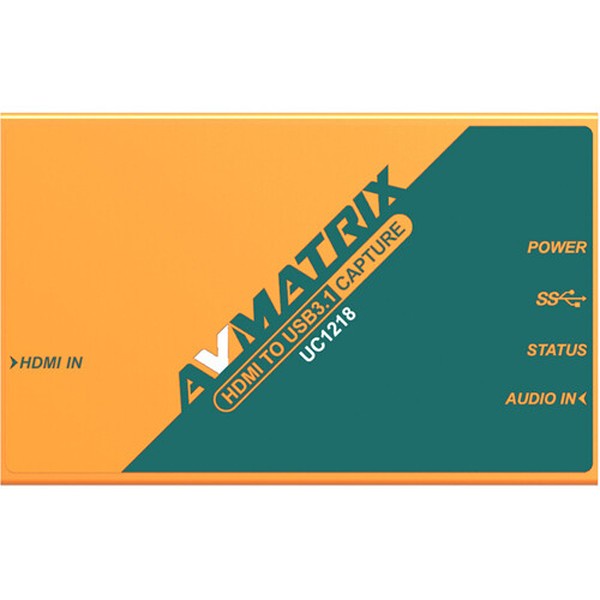 AVMATRIX UC2018 AVMATRIX UC1218 SDI/HDMI to USB 3.0 Video Capture