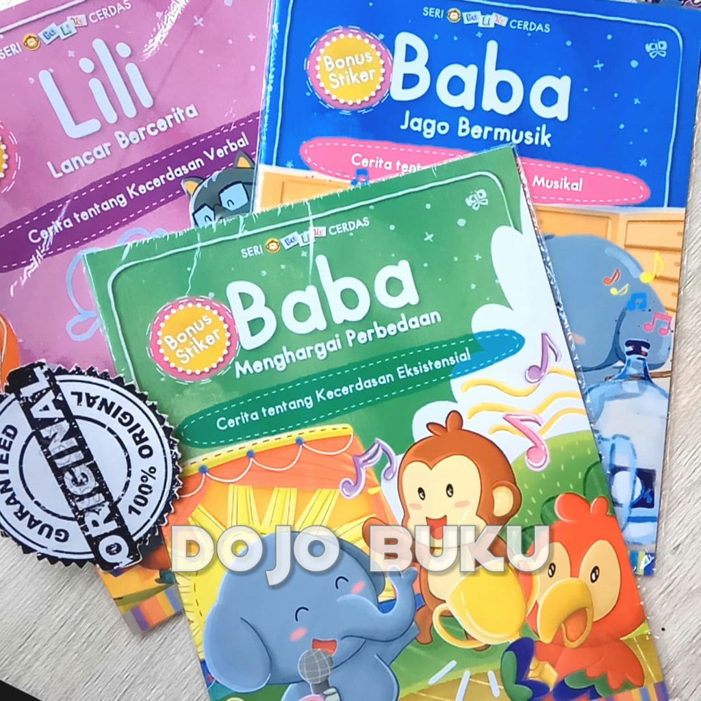 Seri BALITA Cerdas - Bonus Stiker