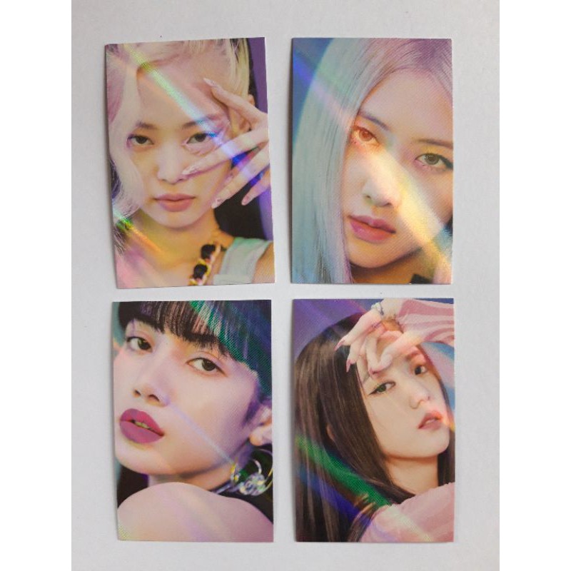 PHOTOCARD PC BENEFIT HOW YOU LIKE THAT BLACKPINK JENNIE LISA ROSÉ JISOO (WITHDRAMA)
