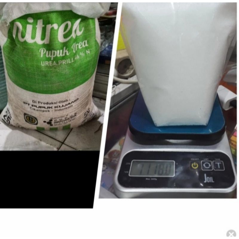 pupuk urea 1 kg, pupuk pertumbuhan, pupuk daun tunas, urea repack