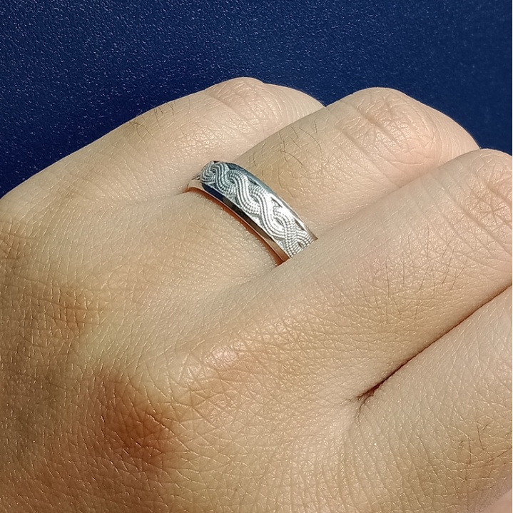 Cincin Emas 17K - 4.9 gr Kadar 750 - 868